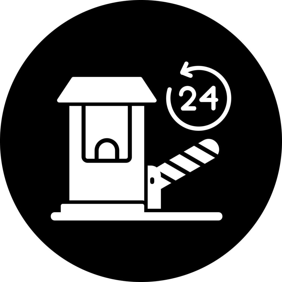 Toll Road Vector Icon