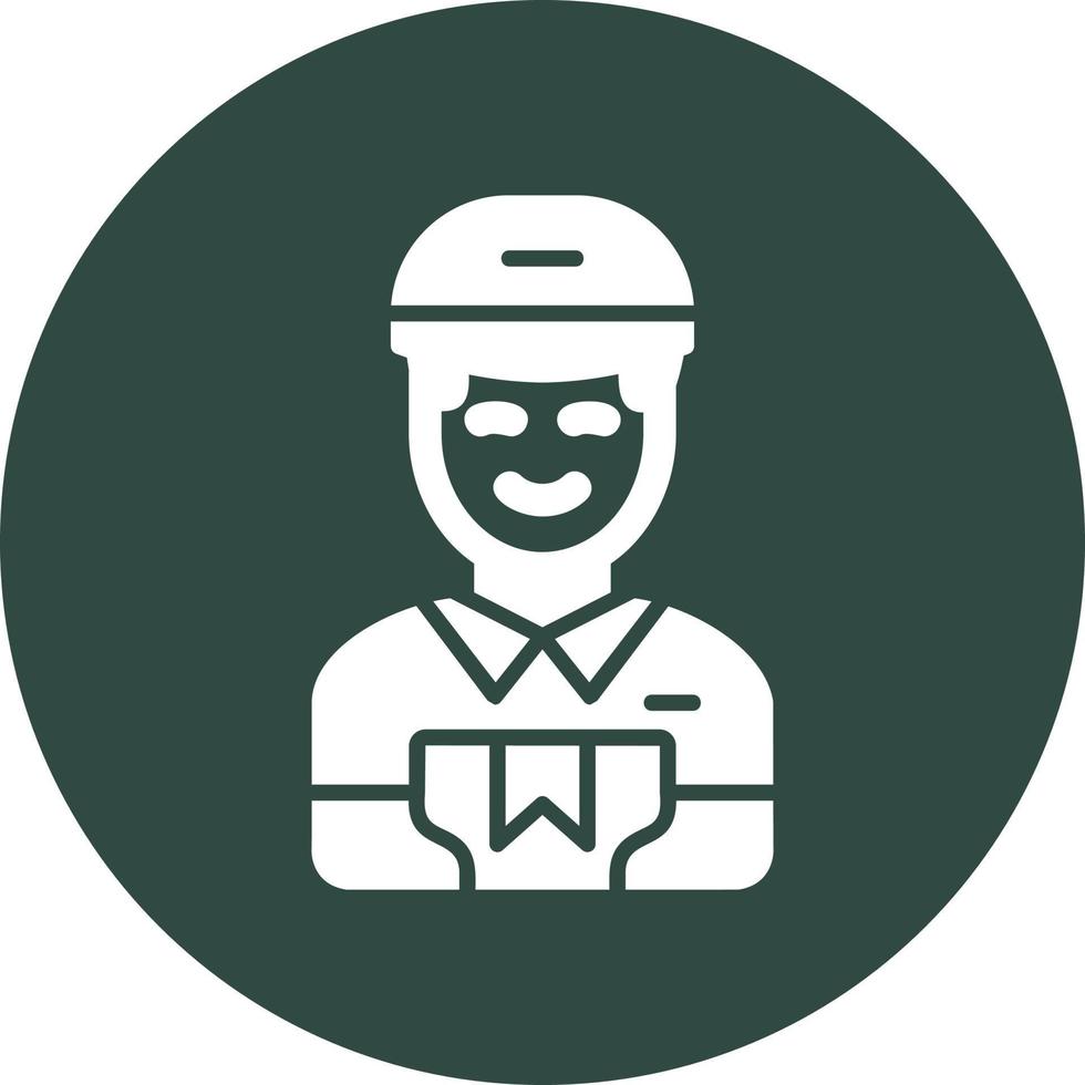 Courier Vector Icon