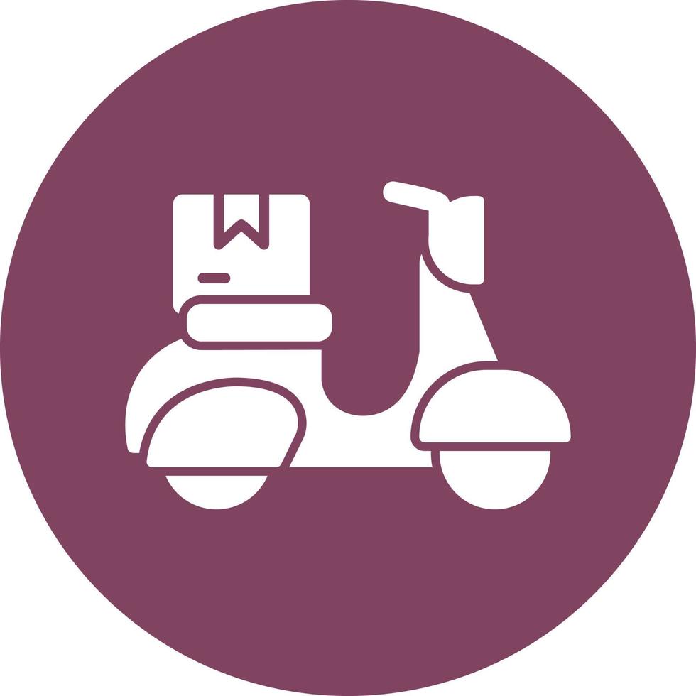 Moped Vector Icon