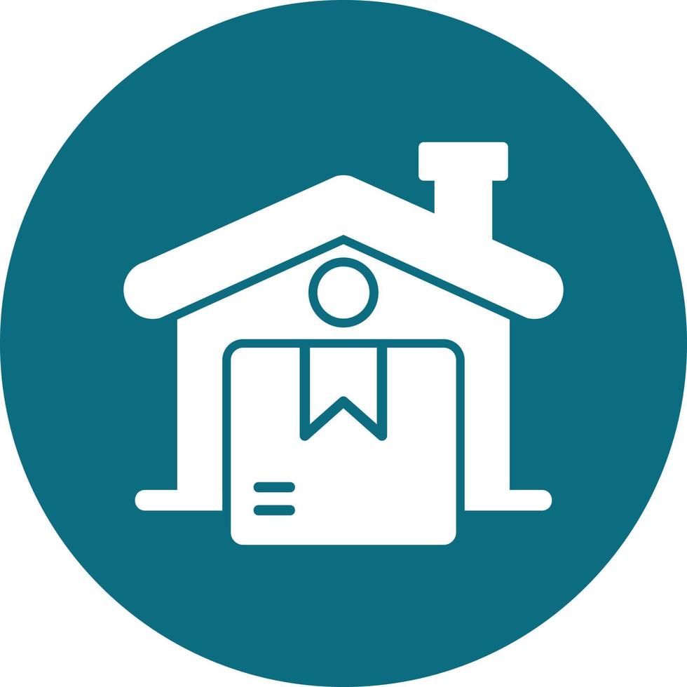 Home delivery Vector Icon