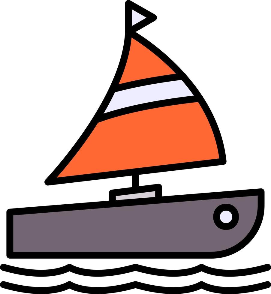 Sailboat Vector Icon