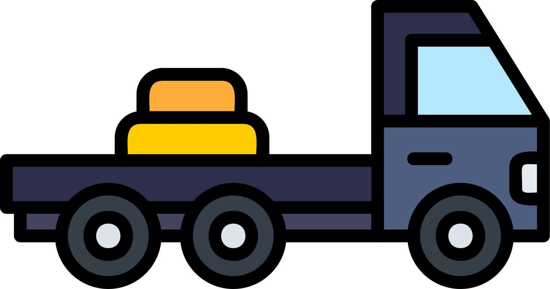 Tow Truck Vector Icon