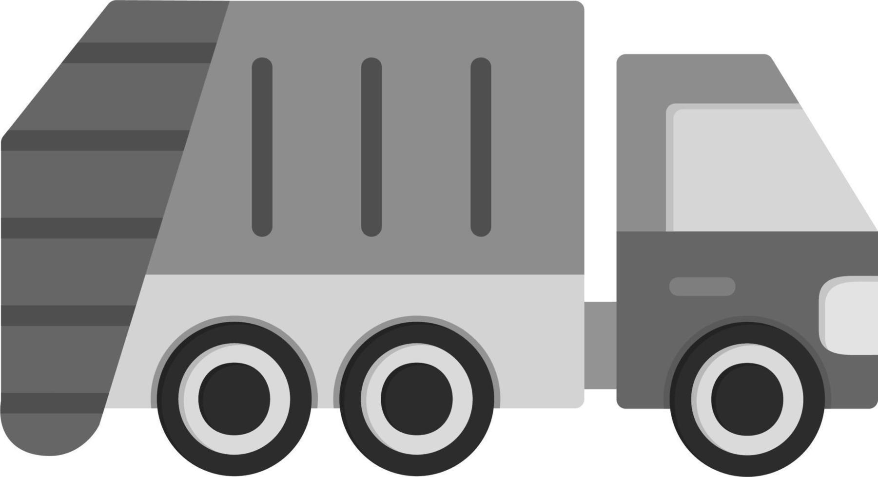 Garbage Truck Vector Icon