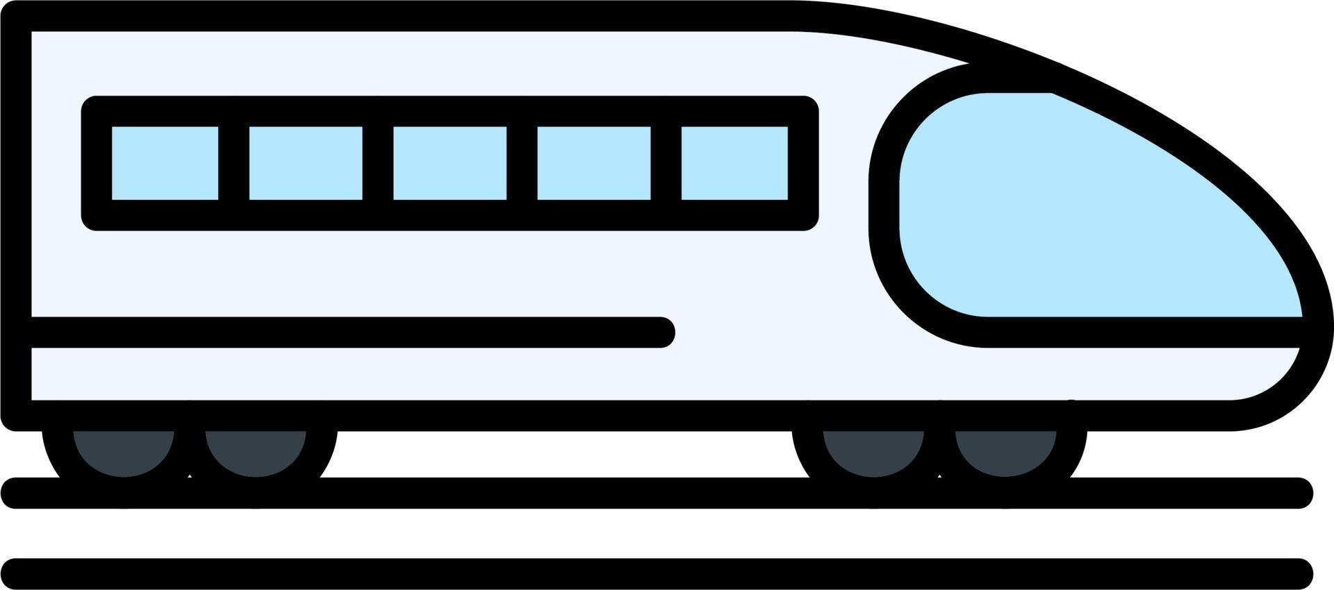 Bullet Train Vector Icon