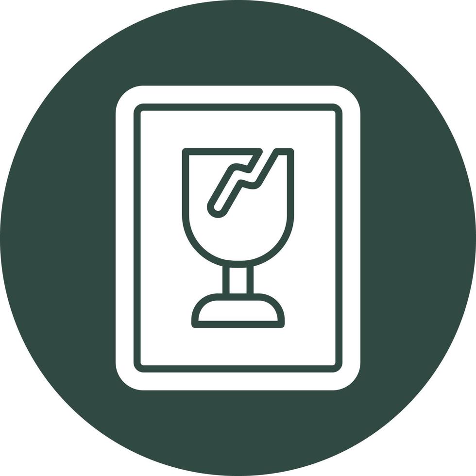Fragile Vector Icon