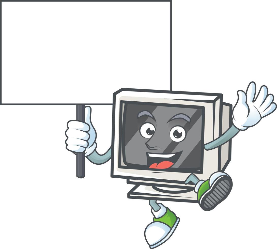 Vintage monitor icon design vector