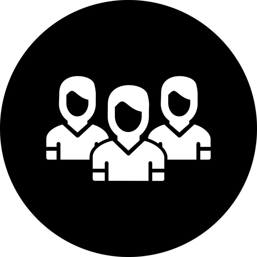 Team Management Vector Icon