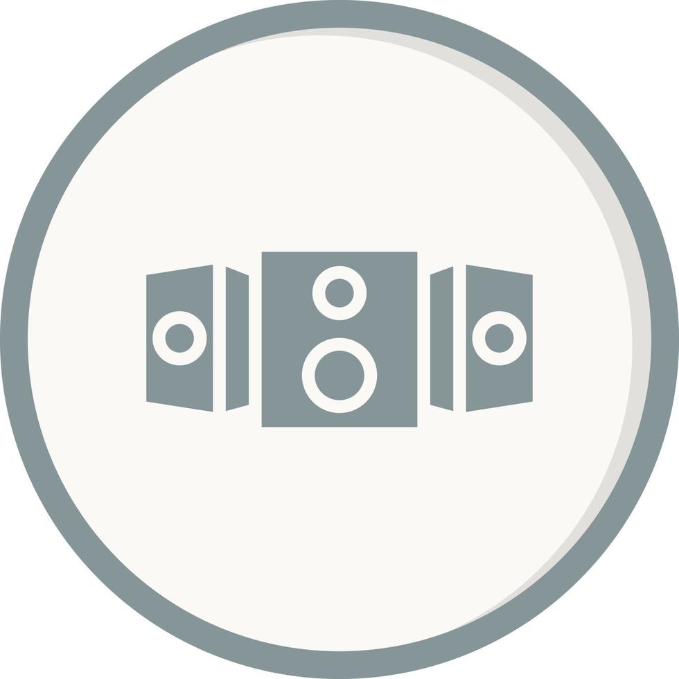 Sound System Vector Icon