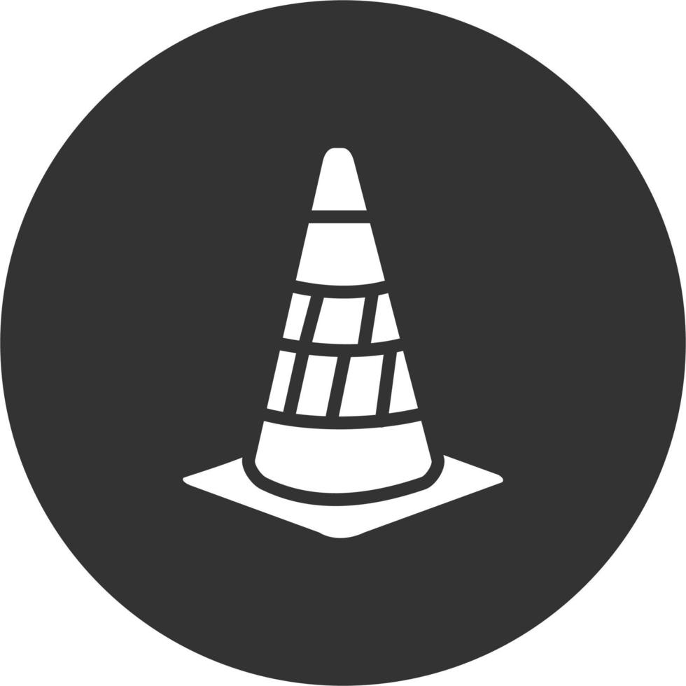 Traffic Cone Vector Icon 20604149 Vector Art at Vecteezy