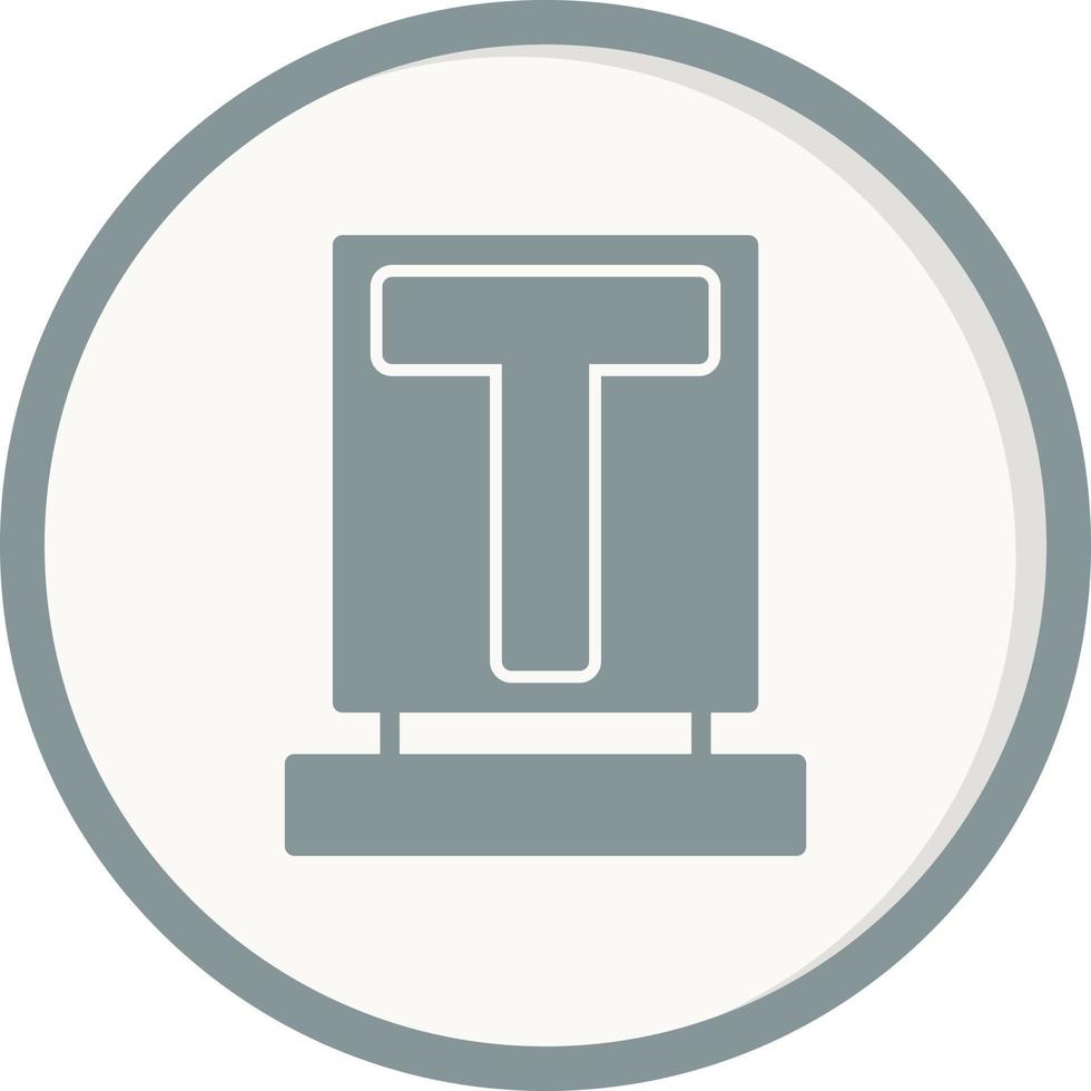 Type  Vector Icon