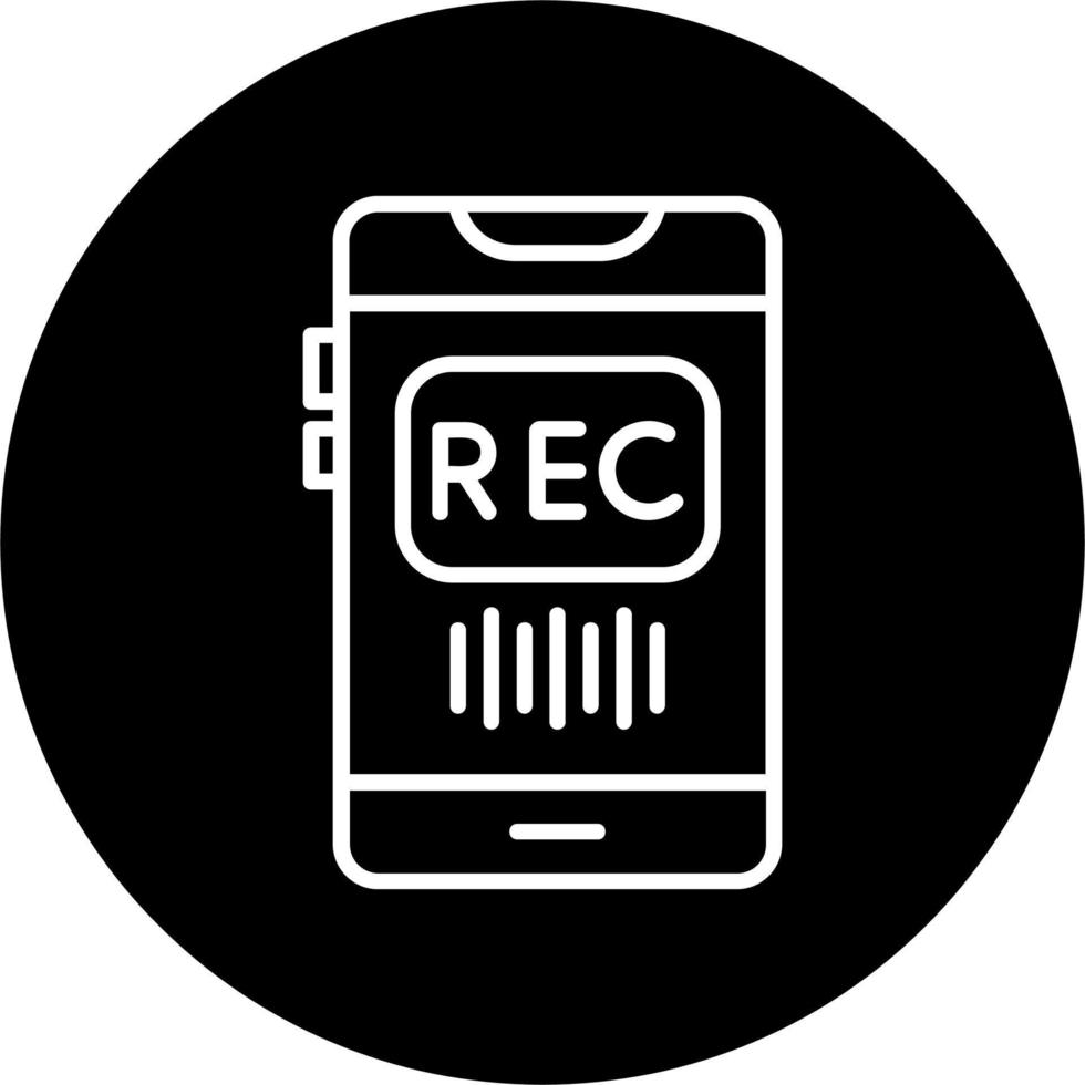 Recorder Vector Icon
