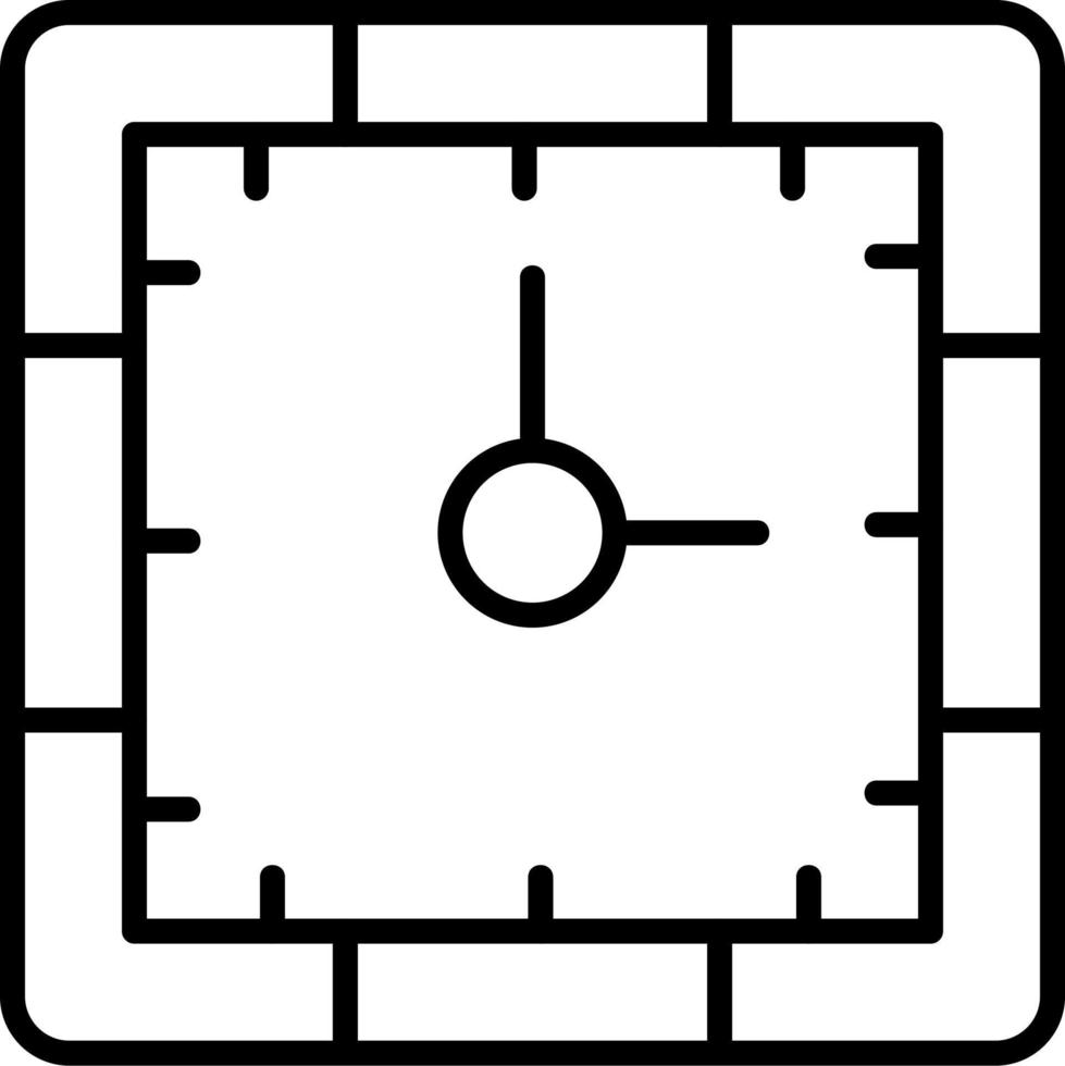 icono de vector de reloj