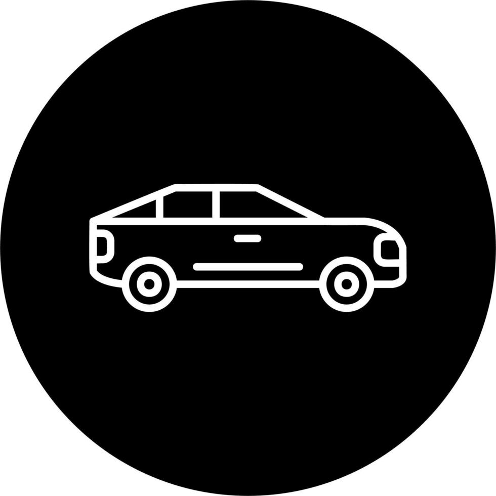 icono de vector de coche