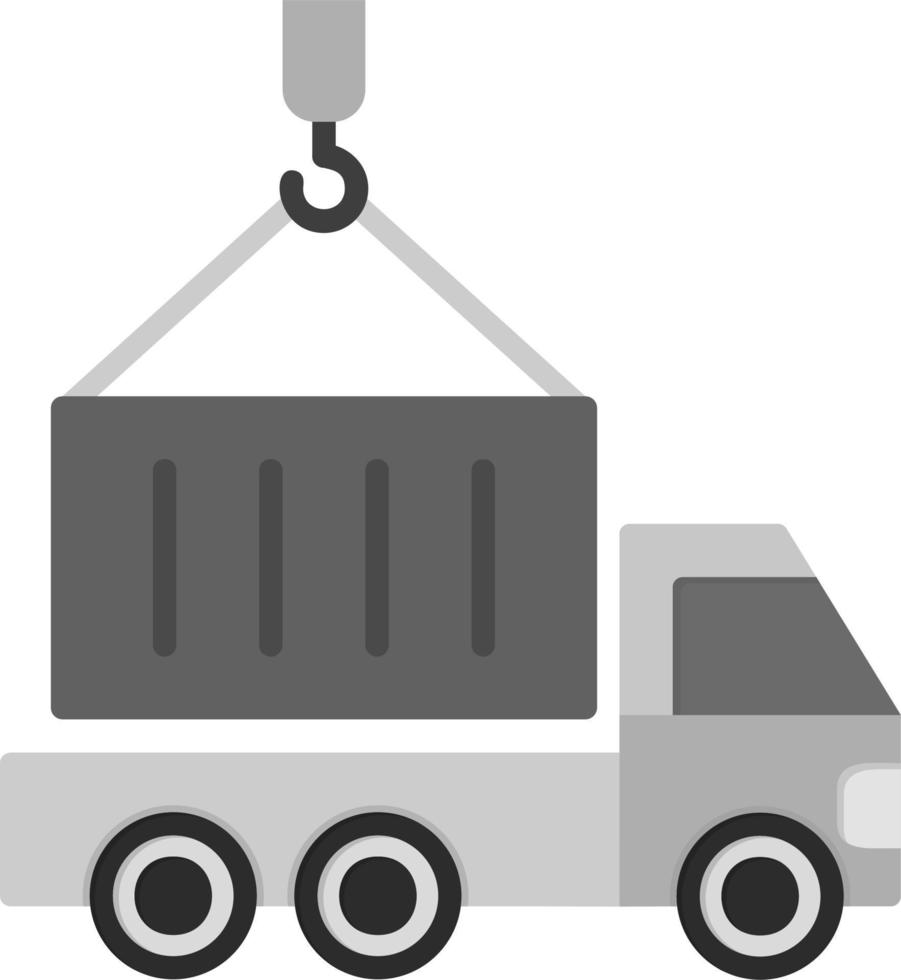 Container Truck Vector Icon