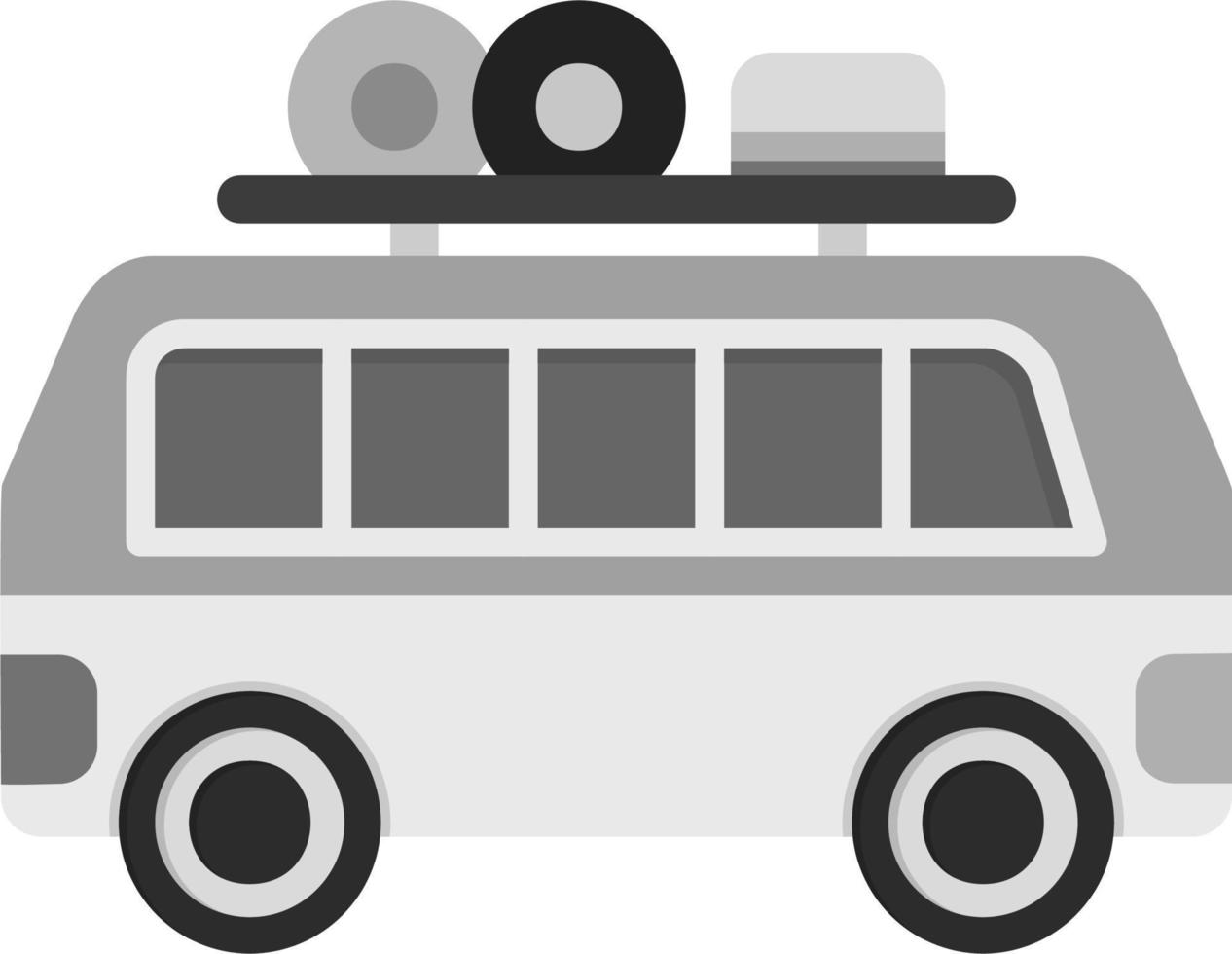 Camper Van Vector Icon