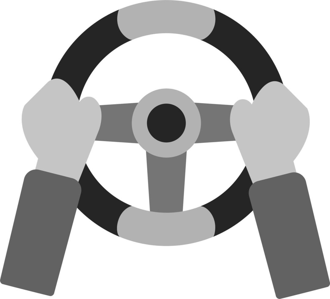 Steering Wheel Vector Icon