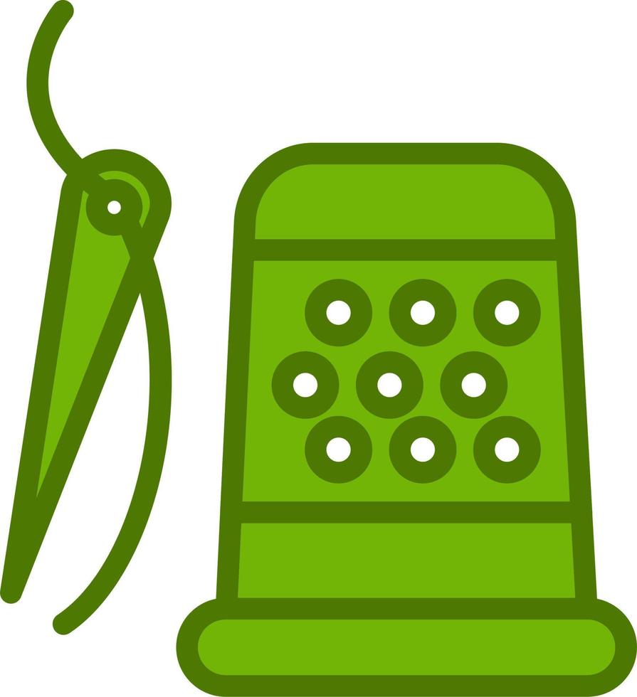 Thimble Vector Icon