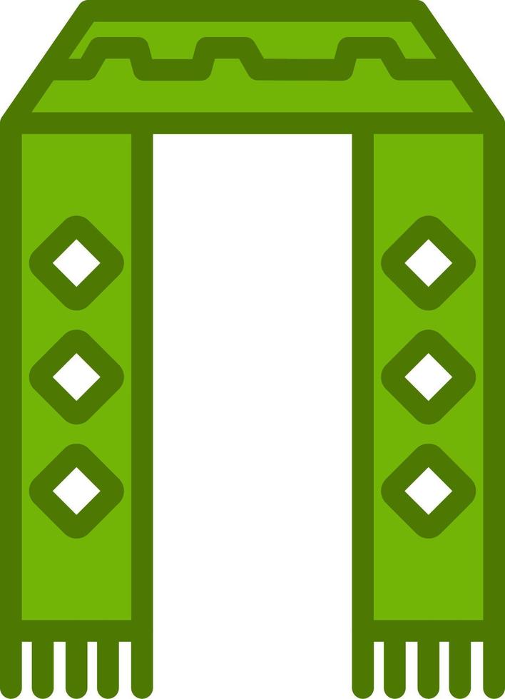 Scarf Vector Icon