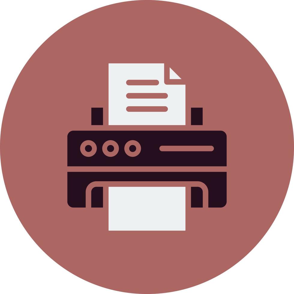 Printer Vector Icon