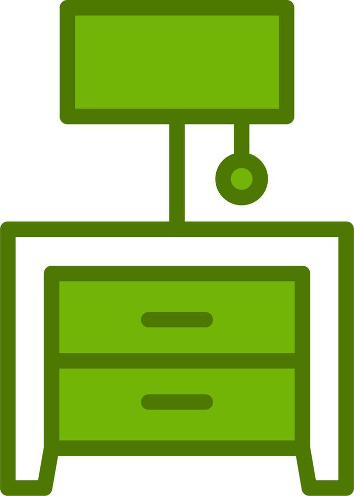 Night Stand Vector Icon