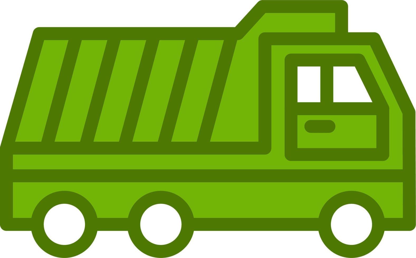 Dump Truck Vector Icon