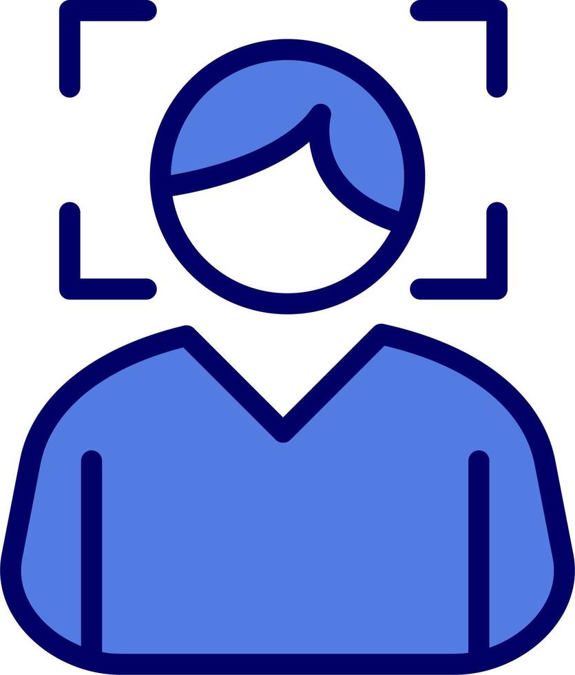 Face Scan Vector Icon