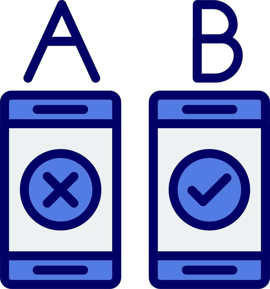 Ab Testing Vector Icon