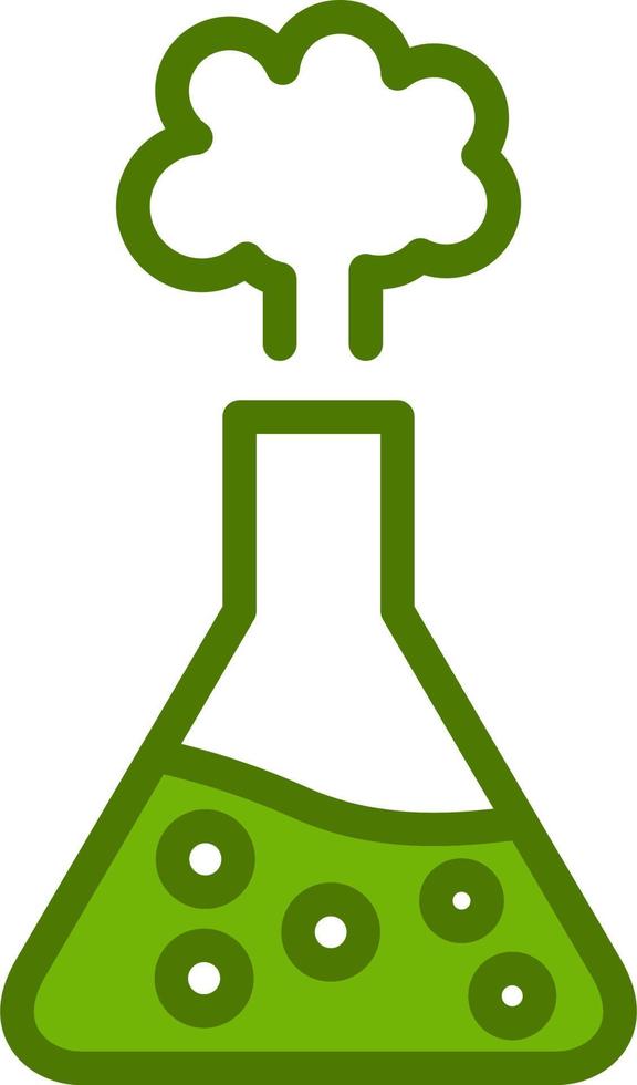Chemical Reaction Vector Icon