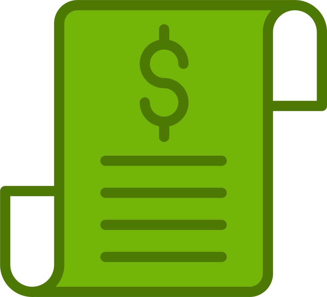 Invoice Vector Icon