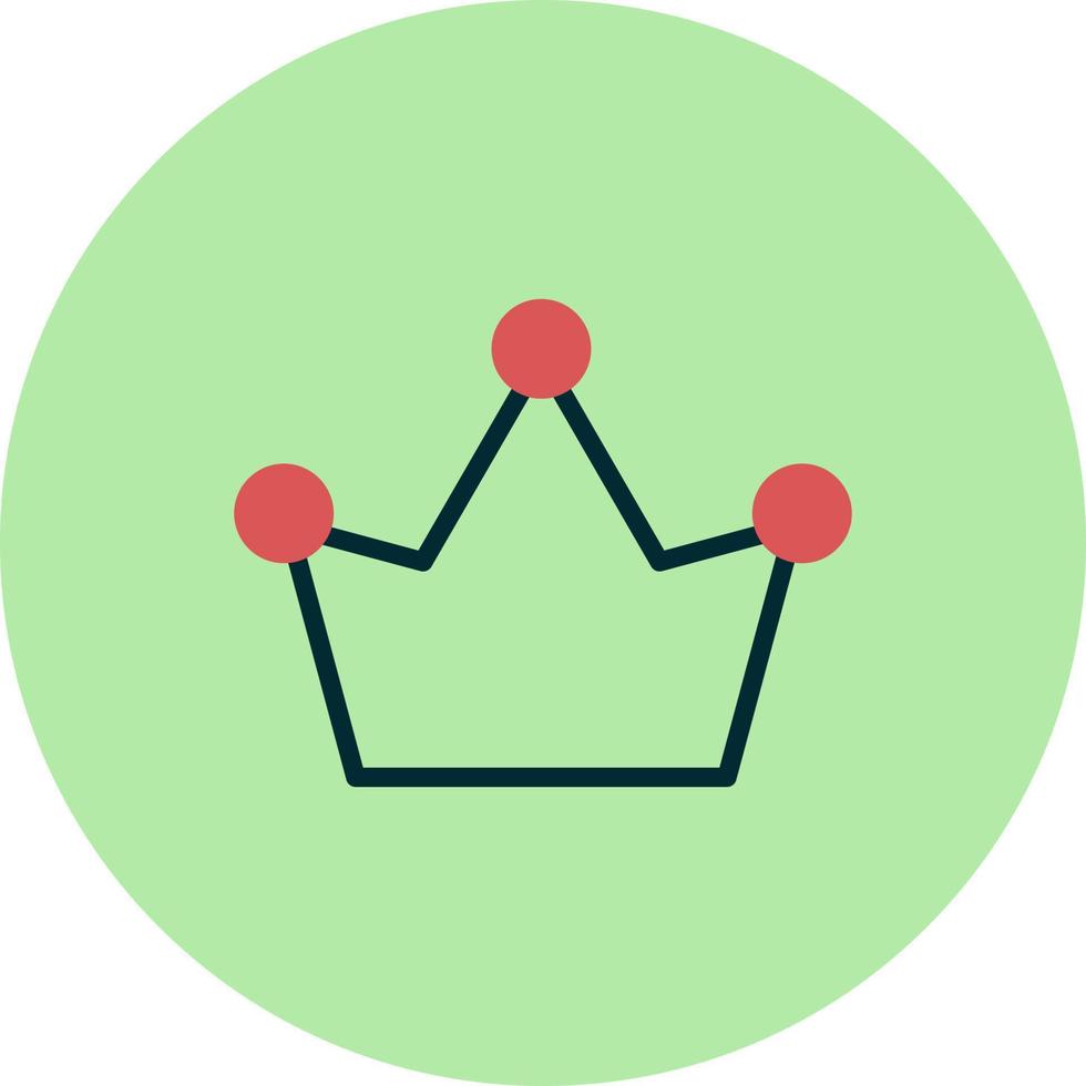 icono de vector de corona