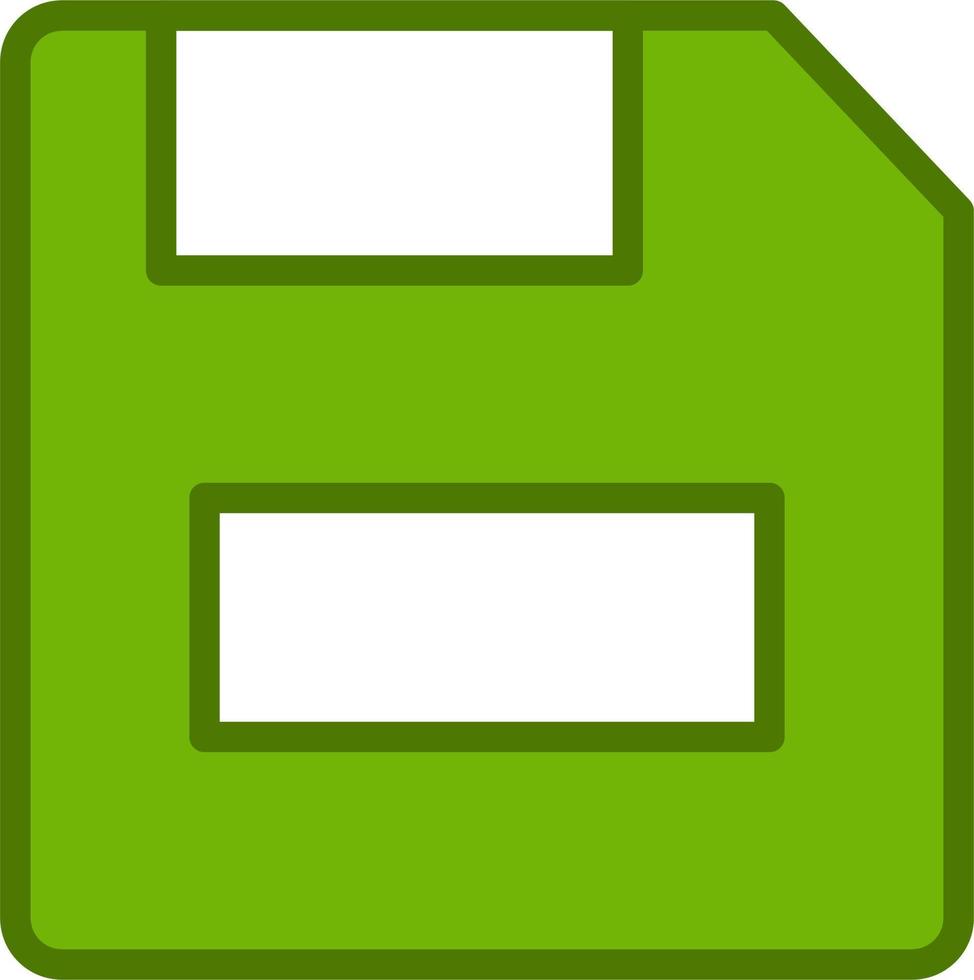 Floppy Disk Vector Icon