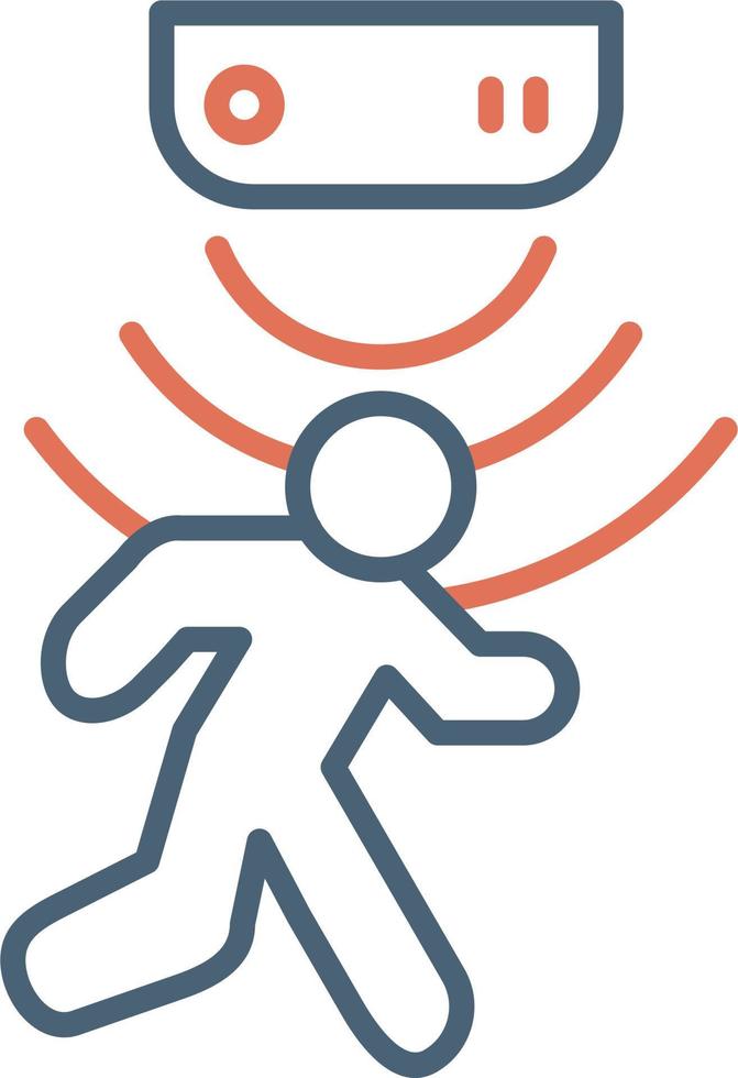 Motion Sensor Vector Icon