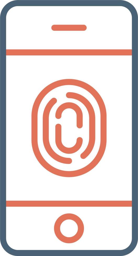 FingerPrint Verification Vector Icon