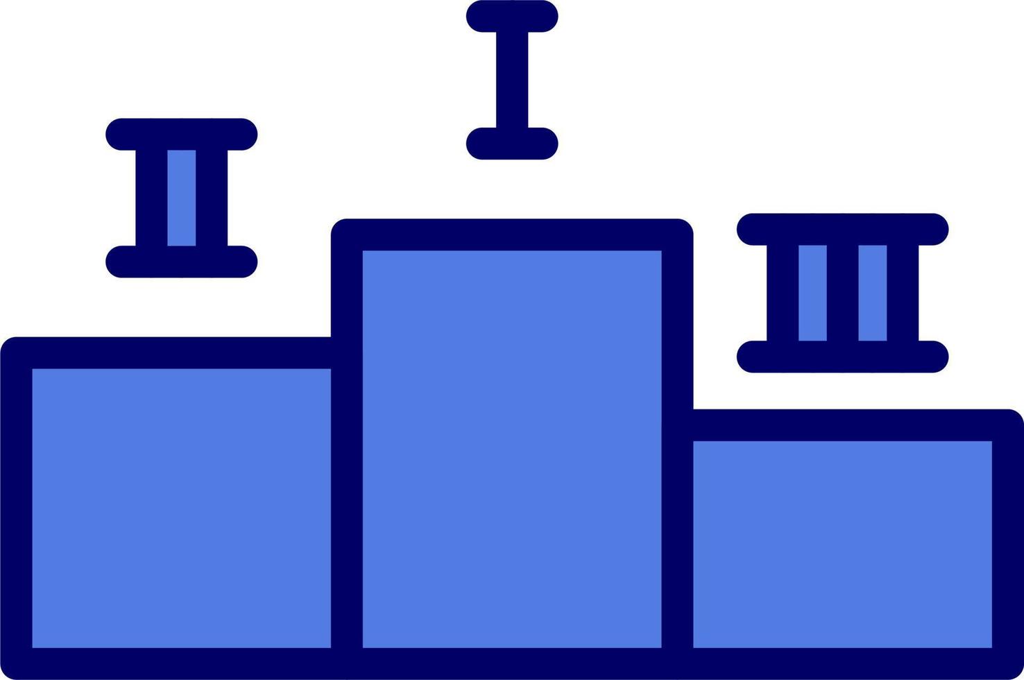 Podium Vector Icon