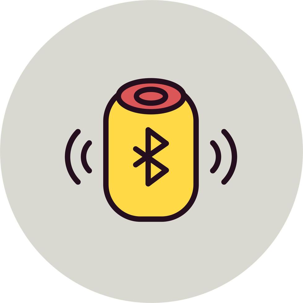 Portable Speaker Vector Icon