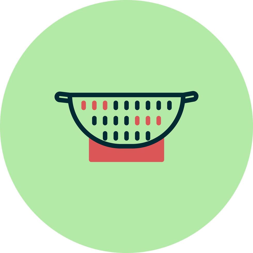 Colander Vector Icon