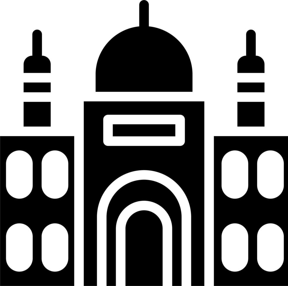 Taj Mahal Vector Icon