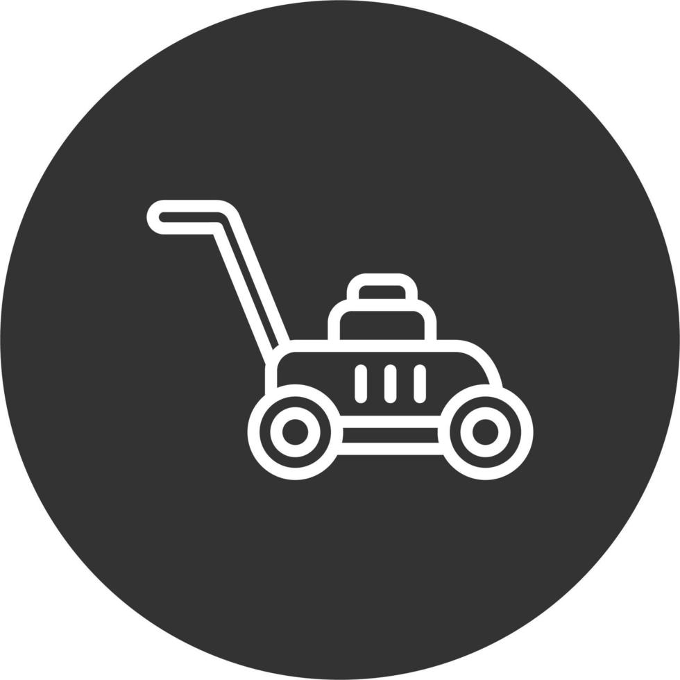 Lawn Mower Vector Icon