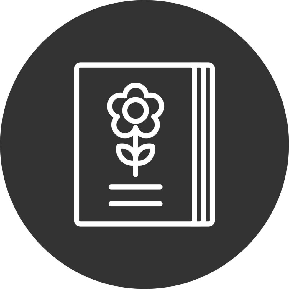 Gardening Book Vector Icon