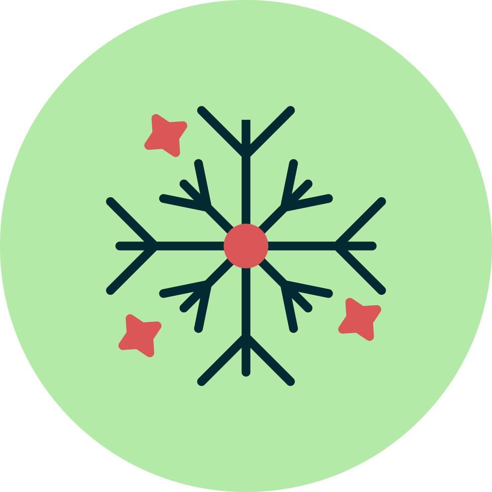 nieve vector icono