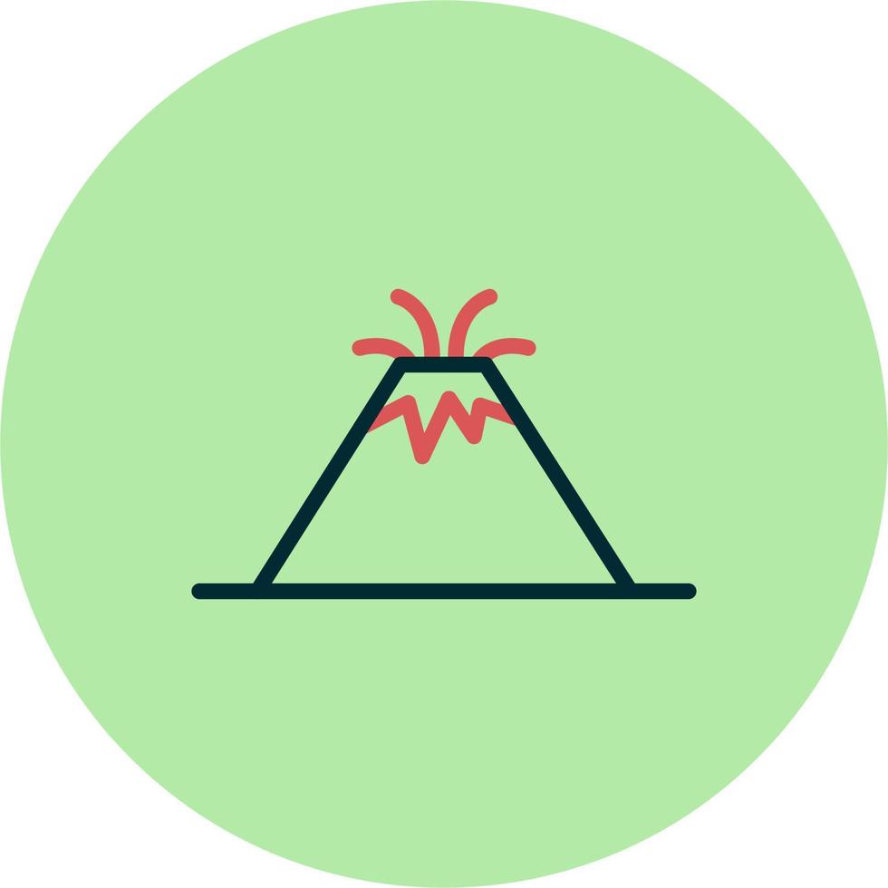 Volcano Vector Icon