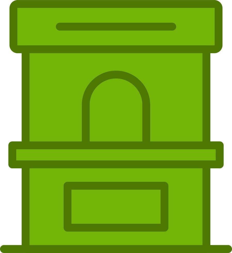 Ticket Box Vector Icon