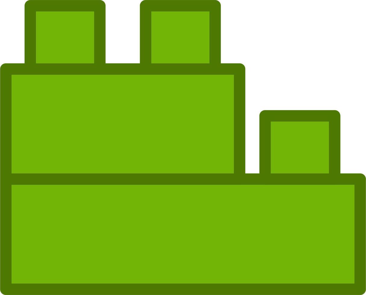 Bricks Vector Icon