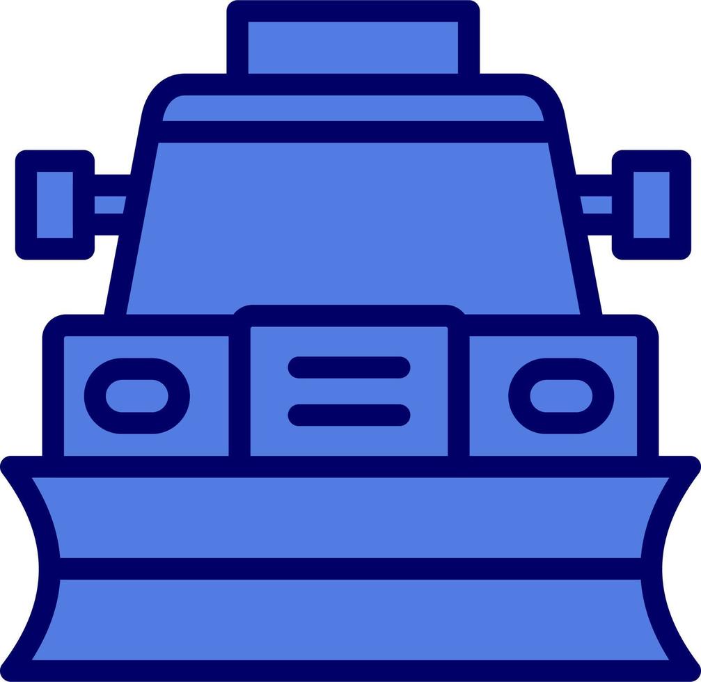Snowplow Vector Icon