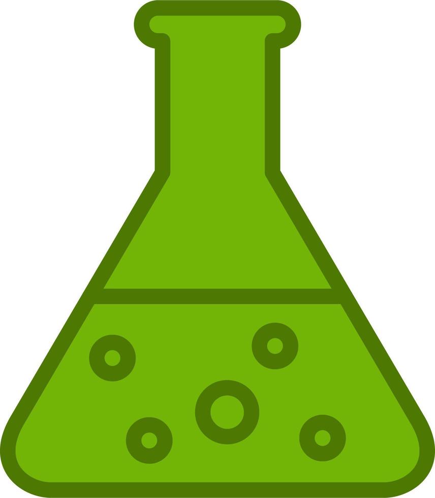 Flask Beaker Vector Icon