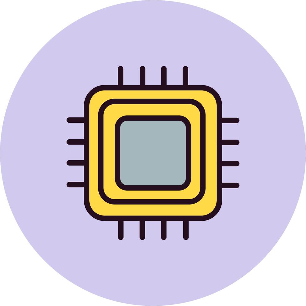 Processor Vector Icon