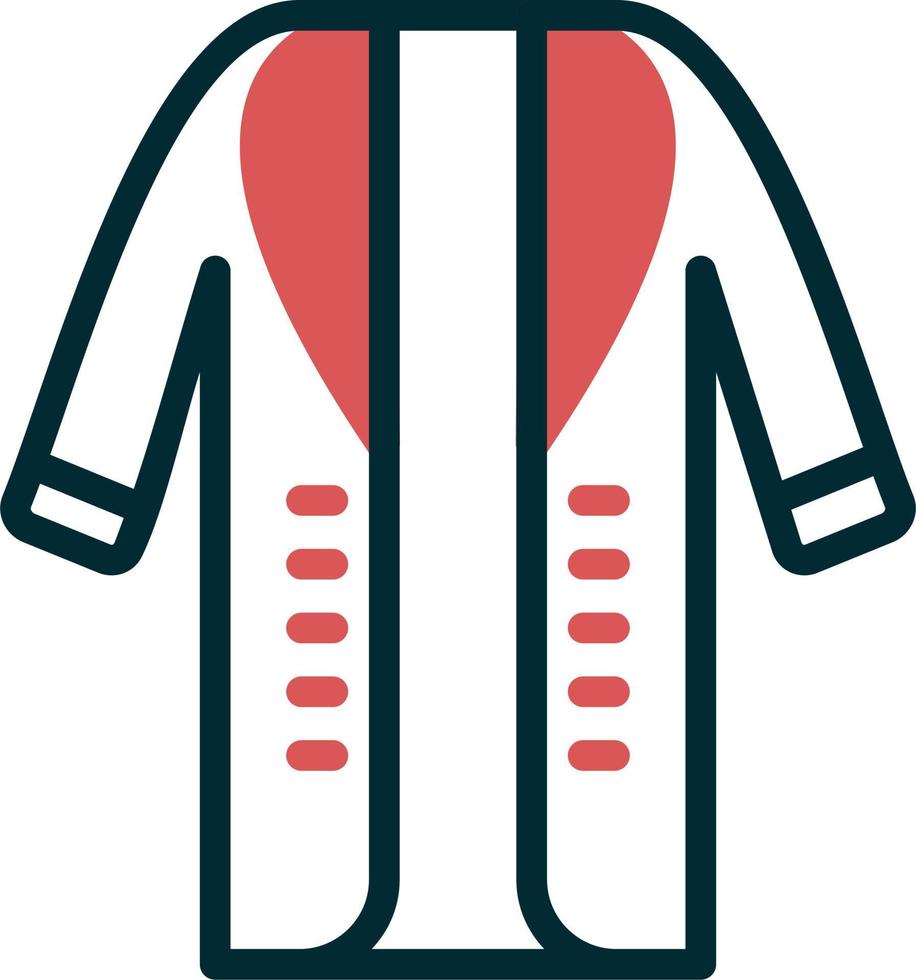 Long Coat Vector Icon