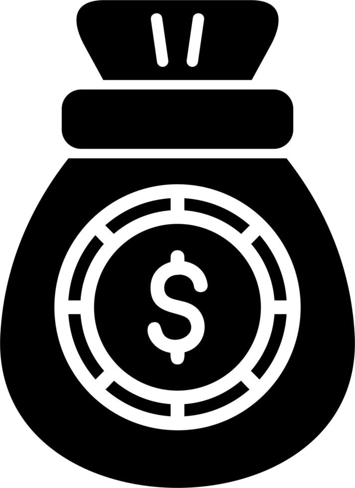 Money Bag Vector Icon