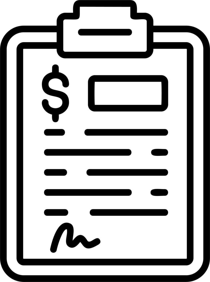 Clipboard Vector Icon