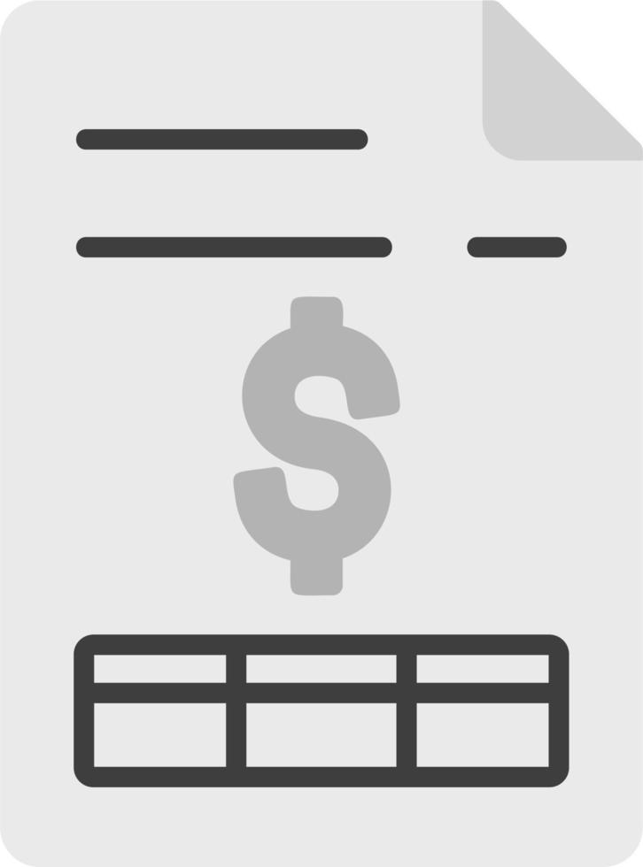 Invoice Vector Icon